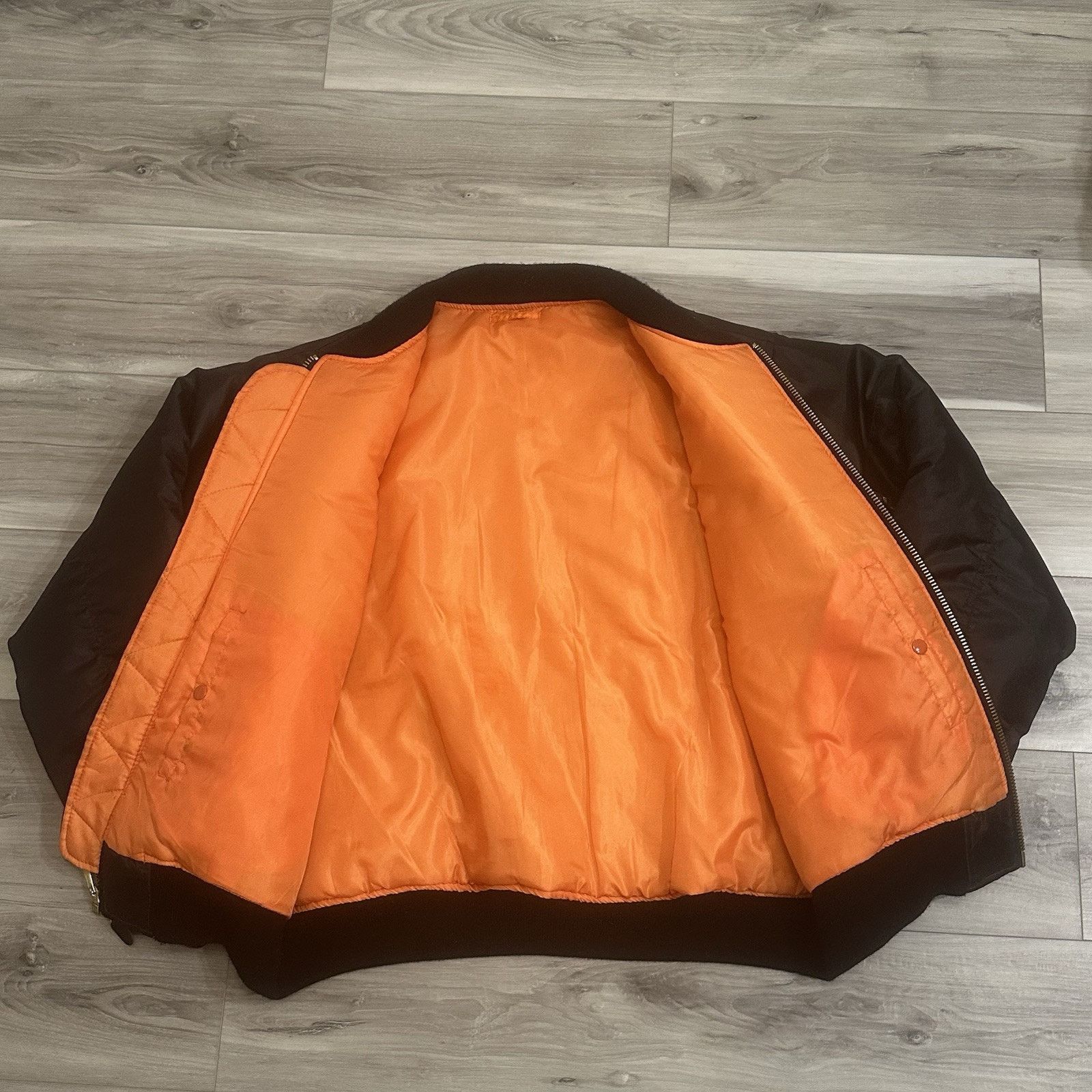 Rothco Rothco MA-1 Flight Jacket Coat Reversible Black/Orange XL Size US XL / EU 56 / 4 - 5 Thumbnail