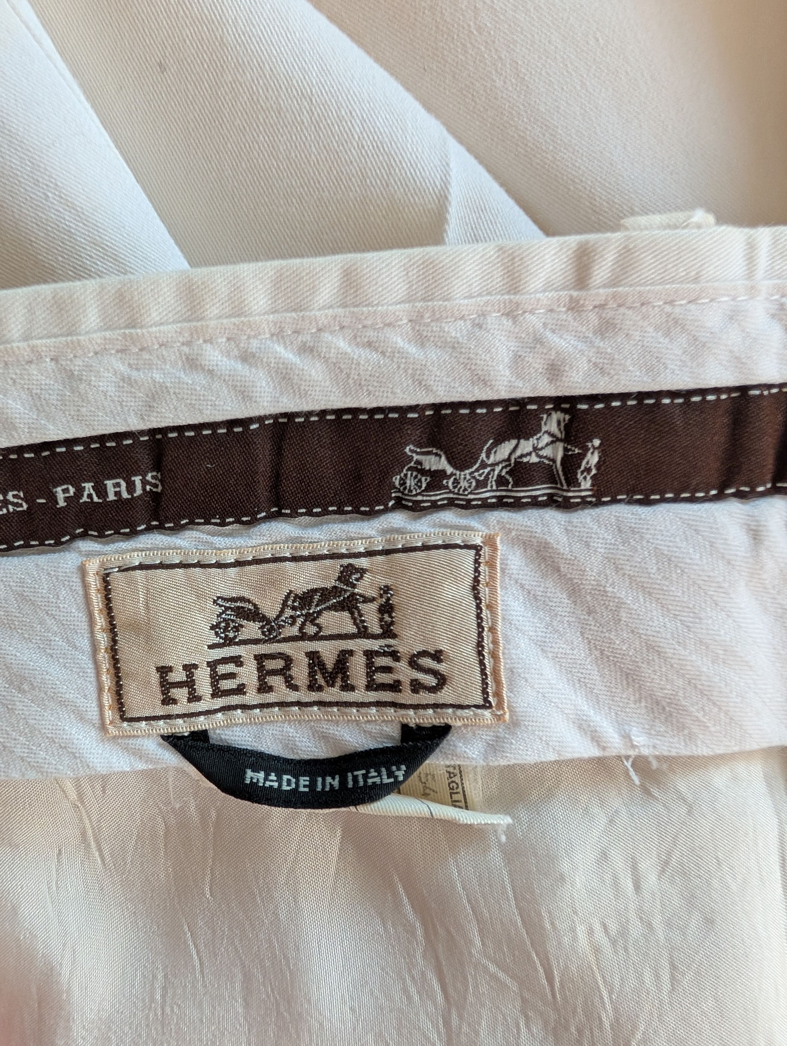 Hermes HERMES COTTON CASUAL CHINOS Size US 38 / EU 54 - 24 Thumbnail