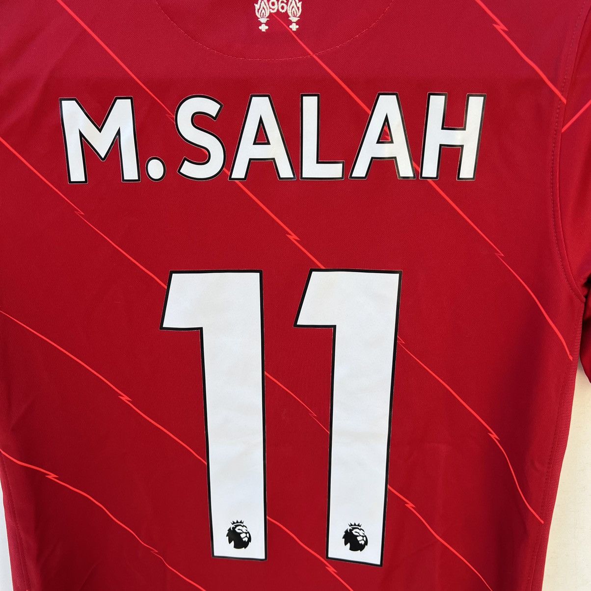 Nike Liverpool 2021 2022 nike soccer jersey Salah Size US XXS / EU 40 - 9 Thumbnail