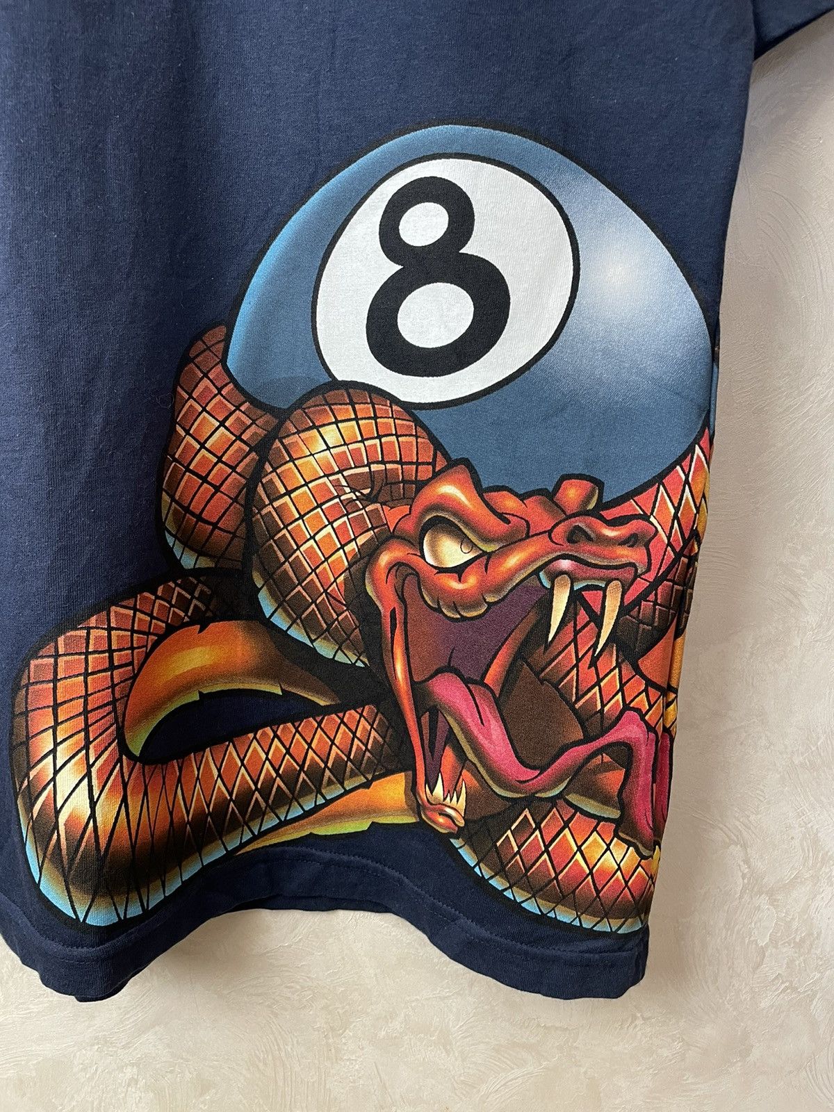 JNCO Jnco jeans crazy rare 8 ball wrap around shirt Xl Mens Size US XL / EU 56 / 4 - 2 Thumbnail