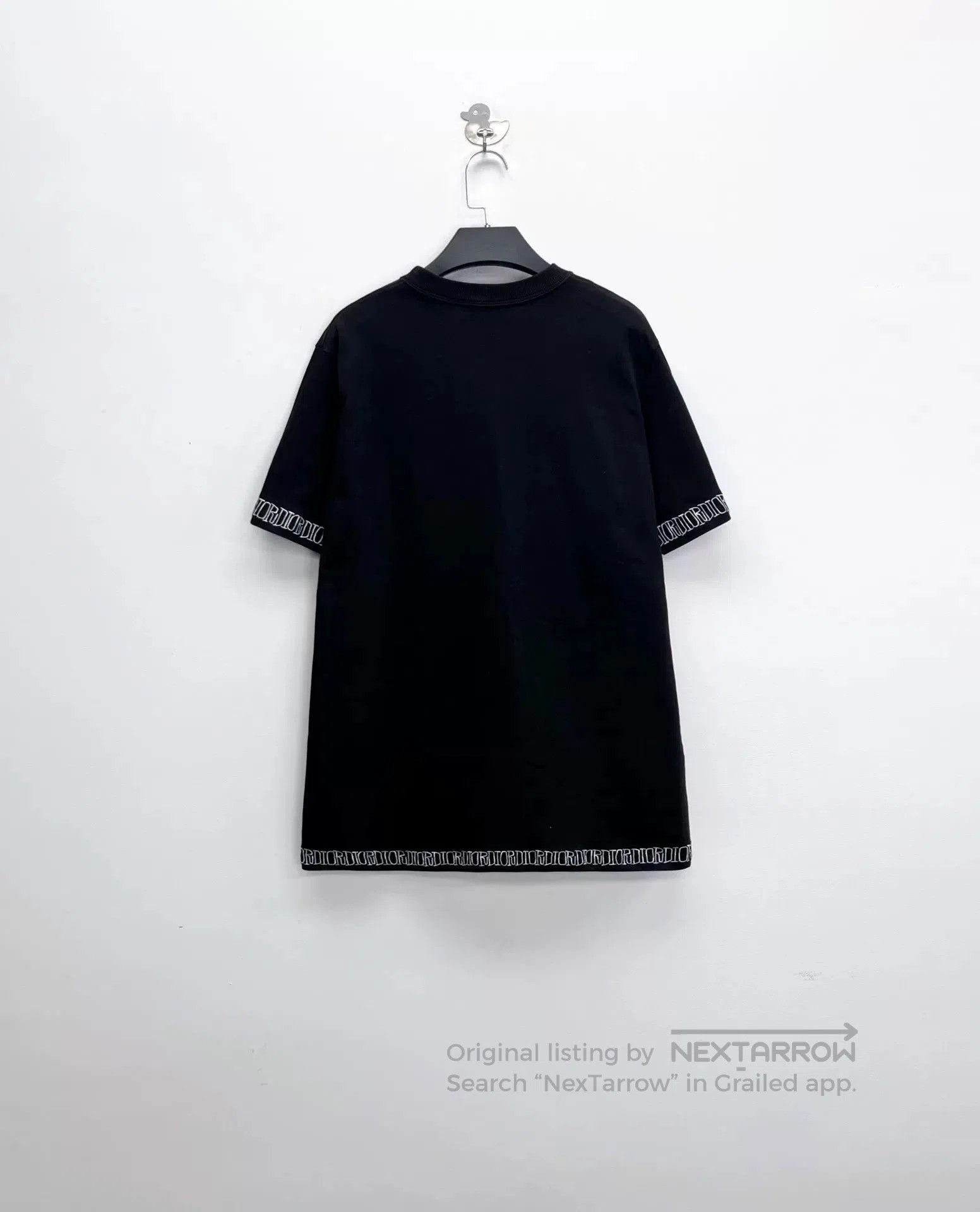 Dior Dior Black Short Sleeve Logo T. Size US XS / EU 42 / 0 - 2 Thumbnail