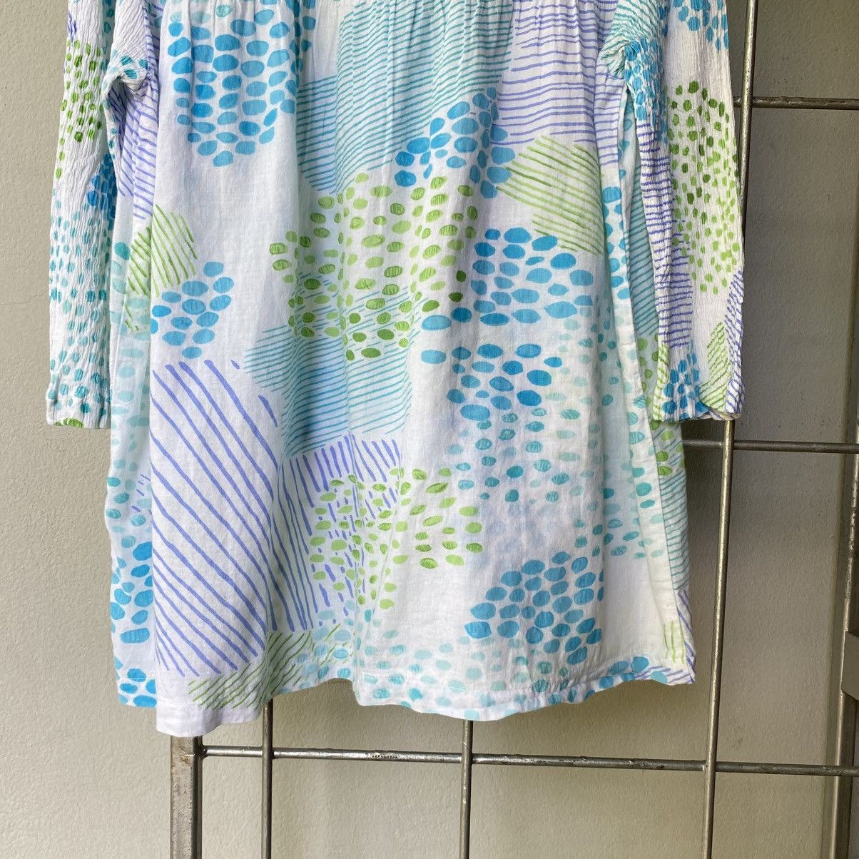 Tsumori Chisato Tsumori Chisato Meadow Bloom Pleated Shirt Size XS / US 0-2 / IT 36-38 - 6 Thumbnail