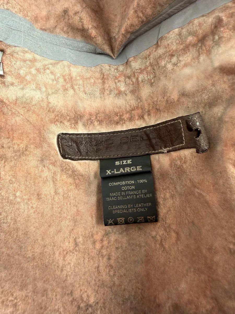 Isaac Sellam Experience Isaac Sellam Avant-Garde Rouille Asymmetrical Leather Jacket Size US L / EU 52-54 / 3 - 15 Thumbnail