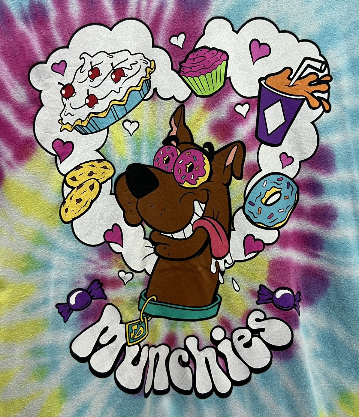 Vintage × Warner Bros VINTAGE WARNER BROS SCOOBY-DOO MUNCHIES TEE SHIRT Size US S / EU 44-46 / 1 - 3 Thumbnail