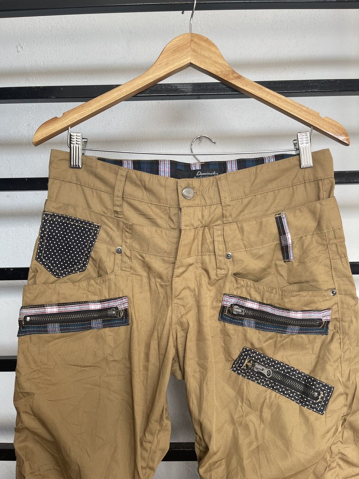 Japanese Brand Dominates Handcrafted Double Waist Pants Size US 31 - 2 Thumbnail