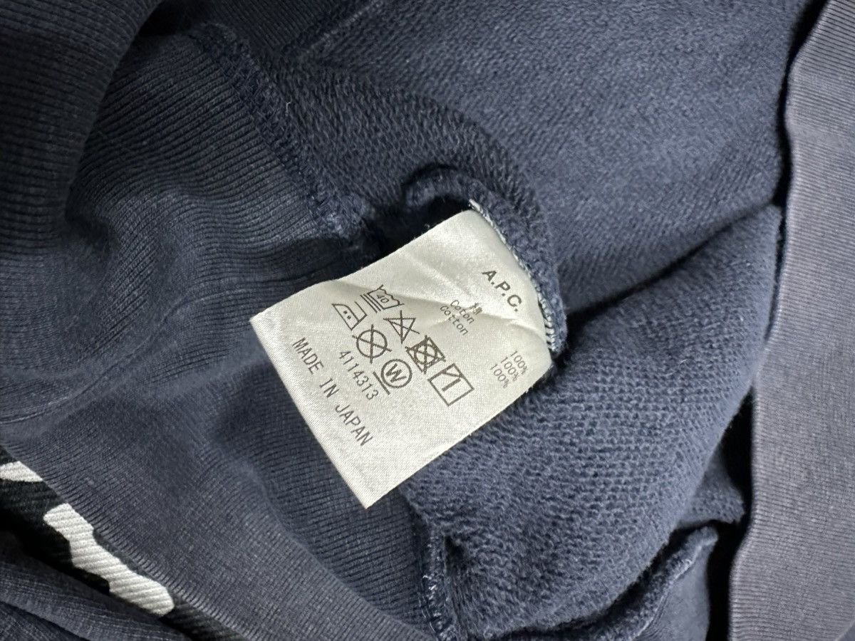 A.P.C. A.P.C Hoodie Spell Out Size US L / EU 52-54 / 3 - 5 Thumbnail