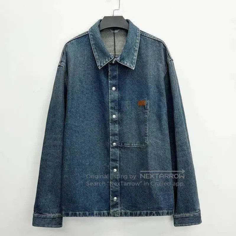 Dior Dior Blue Denim Jacket for Men . Size US S / EU 44-46 / 1 - 1 Thumbnail