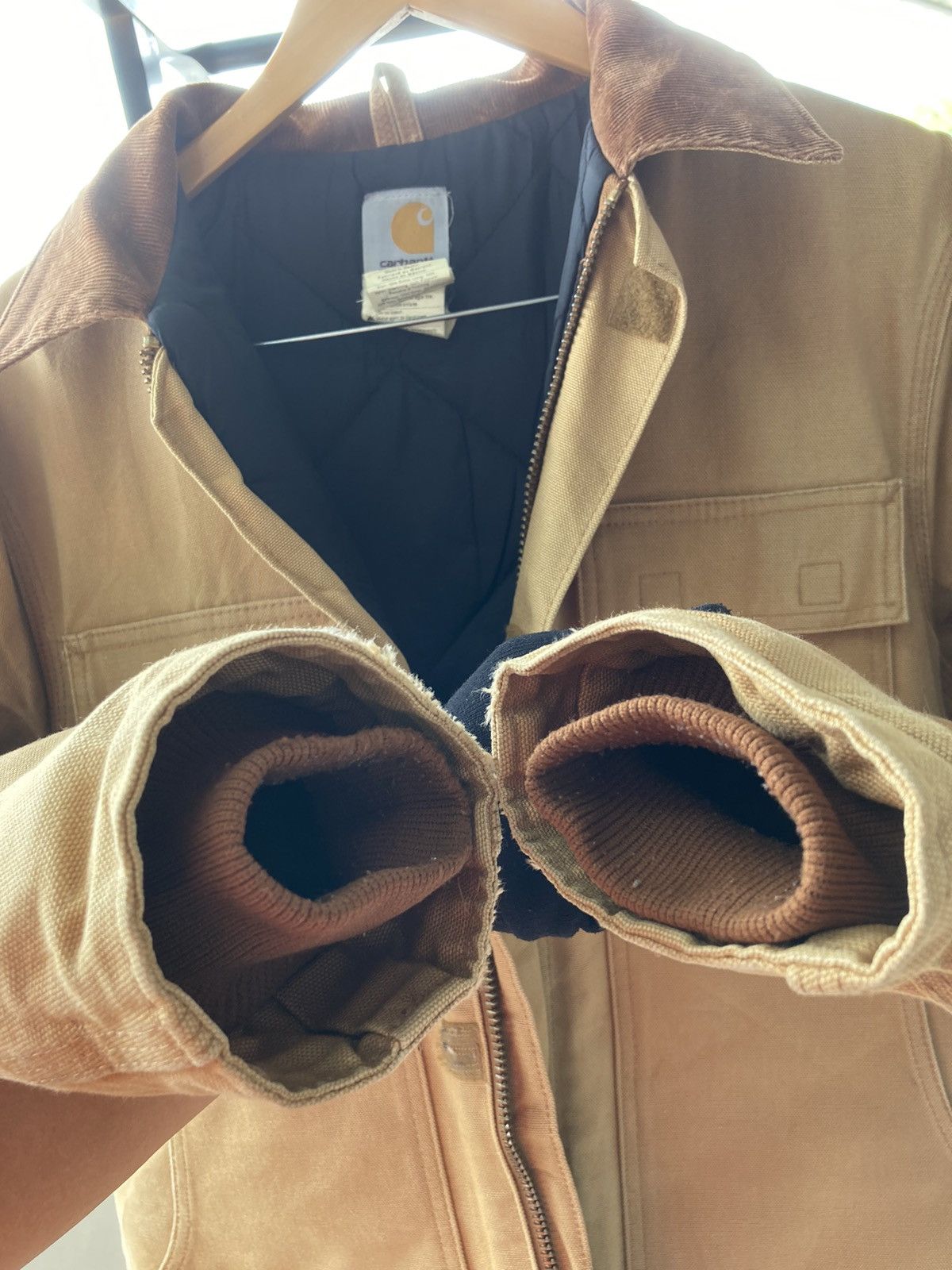 Carhartt × Vintage Vtg Carhartt Brown Duck Insulated Traditional Coat Size US M / EU 48-50 / 2 - 10 Thumbnail