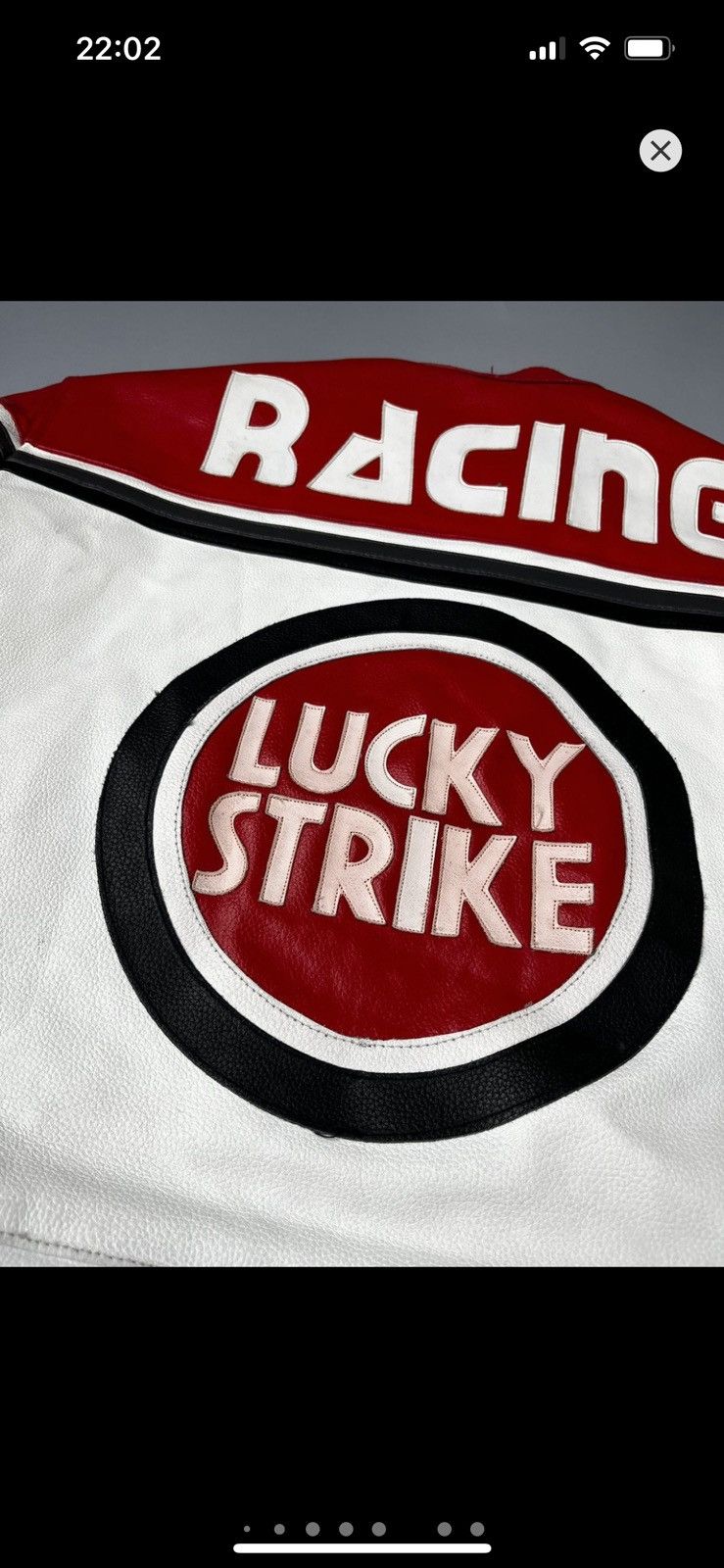 Vintage Vintage Lucky strike 90s Leather Jacket size xl Size US XL / EU 56 / 4 - 11 Thumbnail