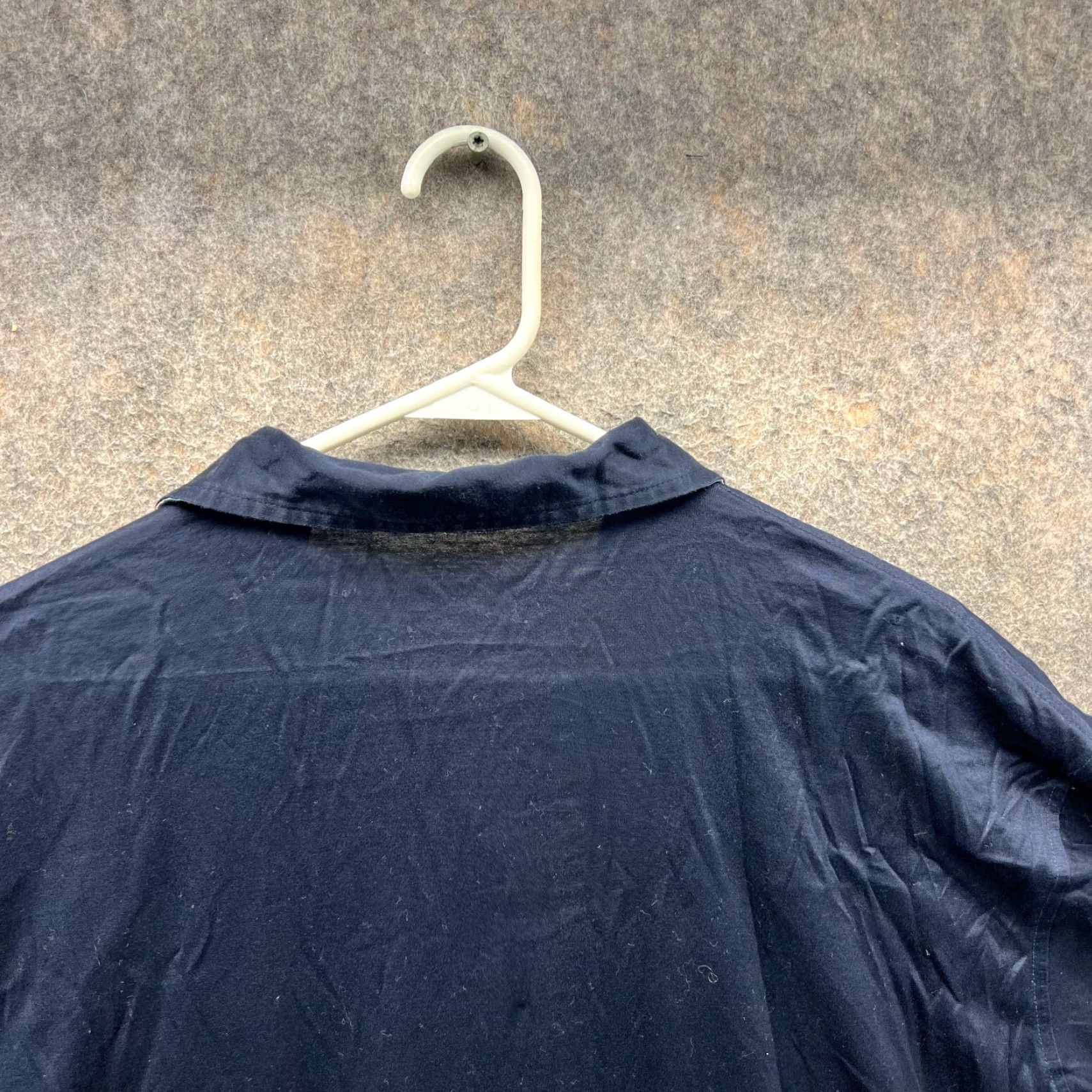 BUGATCHI VINTAGE Bugatchi Uomo Polo Shirt Mens Large Blue Logo VTG Size US L / EU 52-54 / 3 - 3 Thumbnail