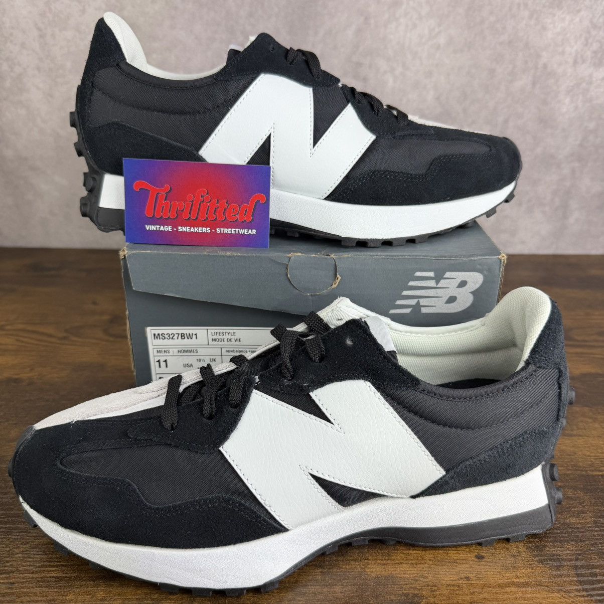New Balance NEW New Balance 327 NB Collective Black Grey Sz 11 MS237BW1 Size US 11 / EU 44 - 1 Thumbnail