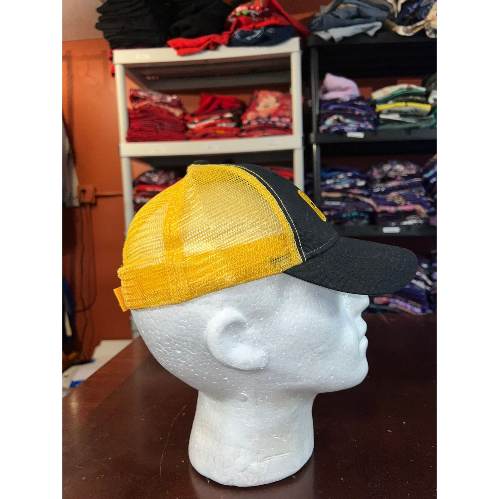 Vintage Cat Hat Mountain Logo Adjustable Black Emblem Cap Headwear Size ONE SIZE - 5 Thumbnail