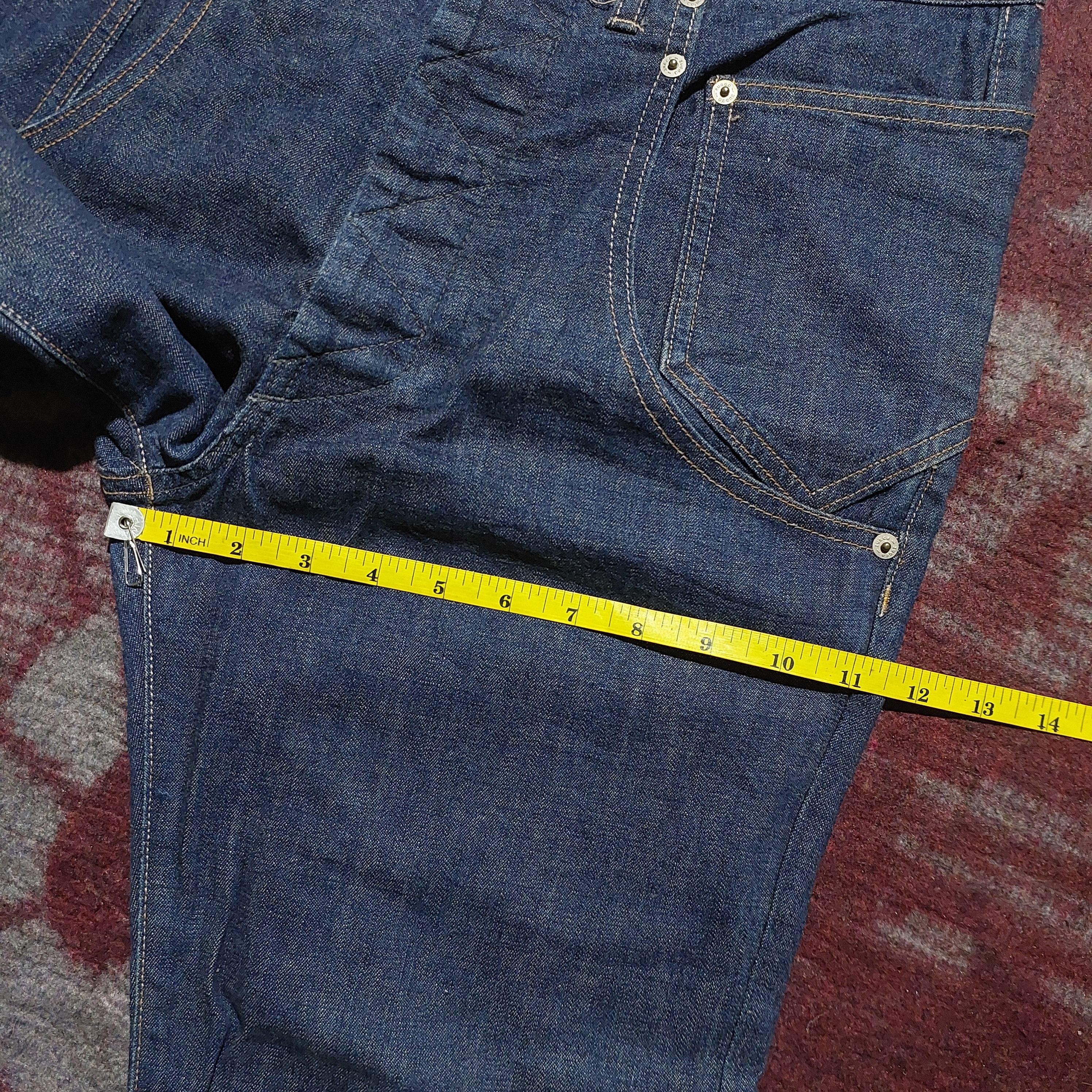 Zucca Zucca japanese indigo blue jeans Size US 30 / EU 46 - 15 Thumbnail