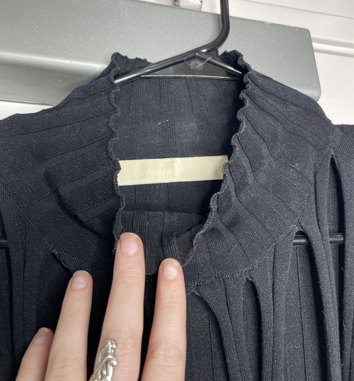 Dion Lee Dion Lee Beaded Knit Top Size M / US 6-8 / IT 42-44 - 5 Thumbnail
