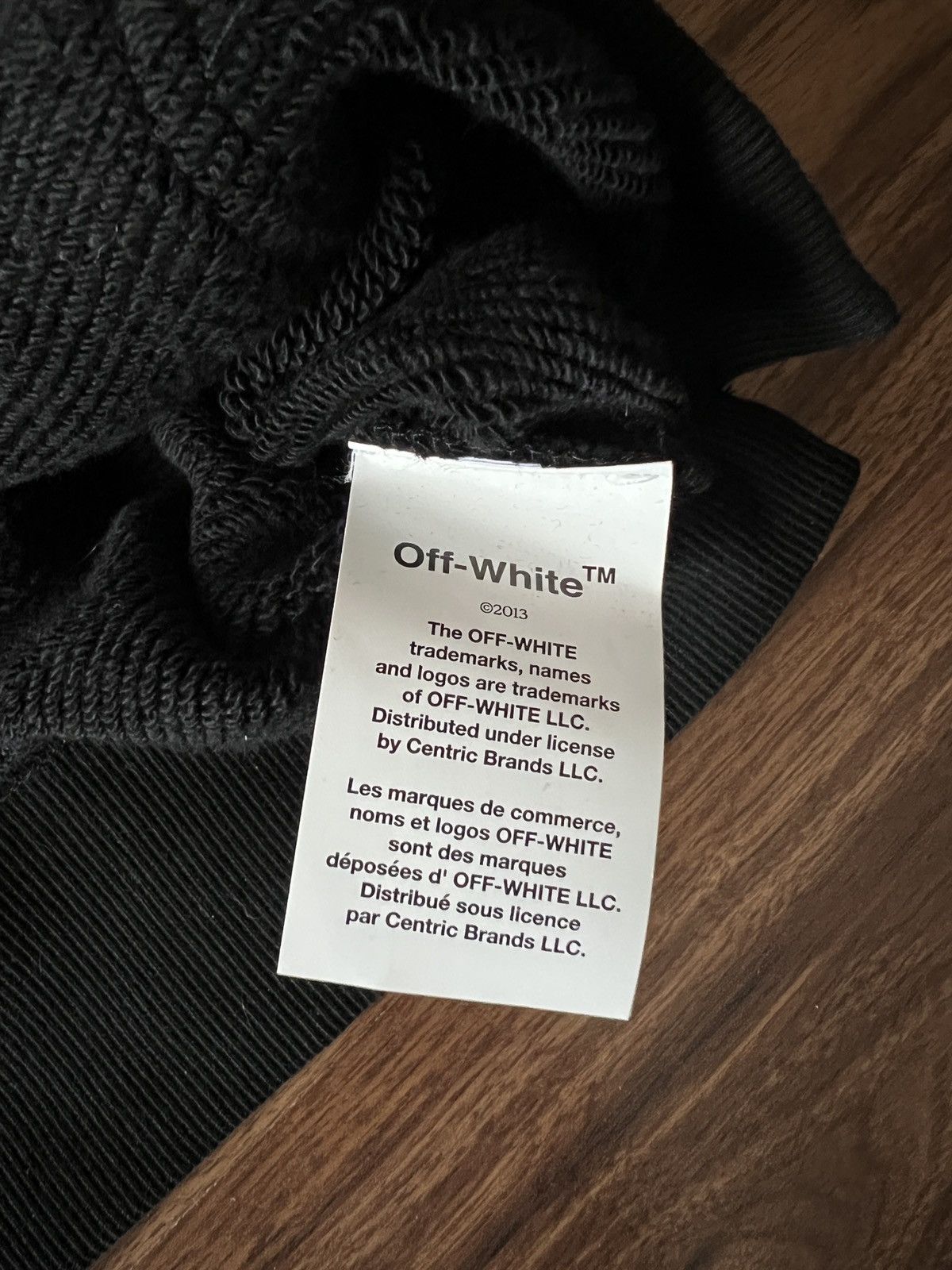 Off-White Off-White Logo Hoodie Black Size US M / EU 48-50 / 2 - 5 Thumbnail