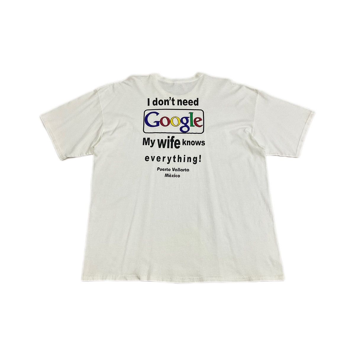 Vintage 🔥Y2K Vintage I don’t Need Google Shirt Size US XL / EU 56 / 4 - 2 Thumbnail