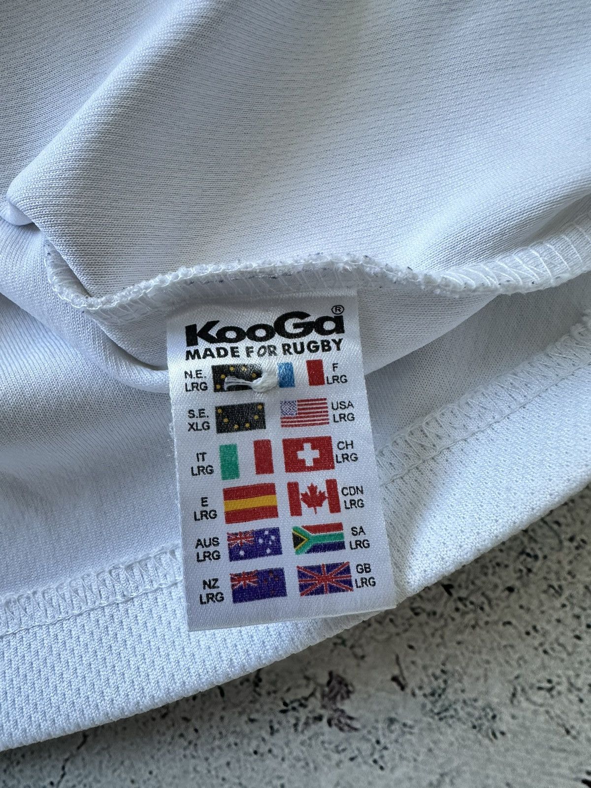 Rugby Ralph Lauren × Vintage Vintage Kooga Edinburgh Rugby Shirt Size US L / EU 52-54 / 3 - 7 Thumbnail
