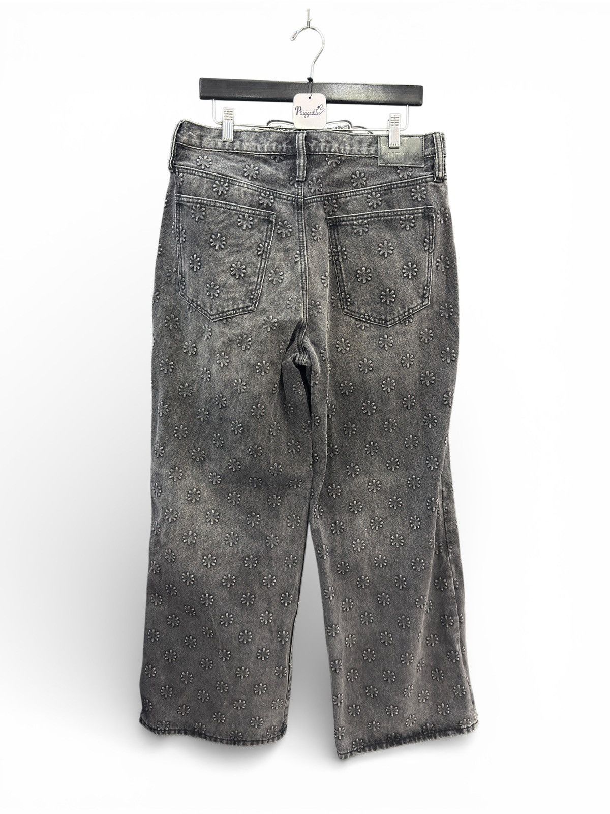 LOSTSHDWS LOSTSHDWS Wide Black Jeans Size US 32 / EU 48 - 3 Thumbnail