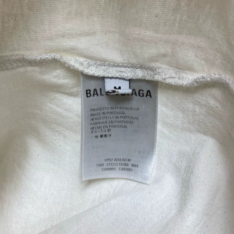 Balenciaga Balenciaga Back logo short sleeve Size M / US 6-8 / IT 42-44 - 4 Thumbnail