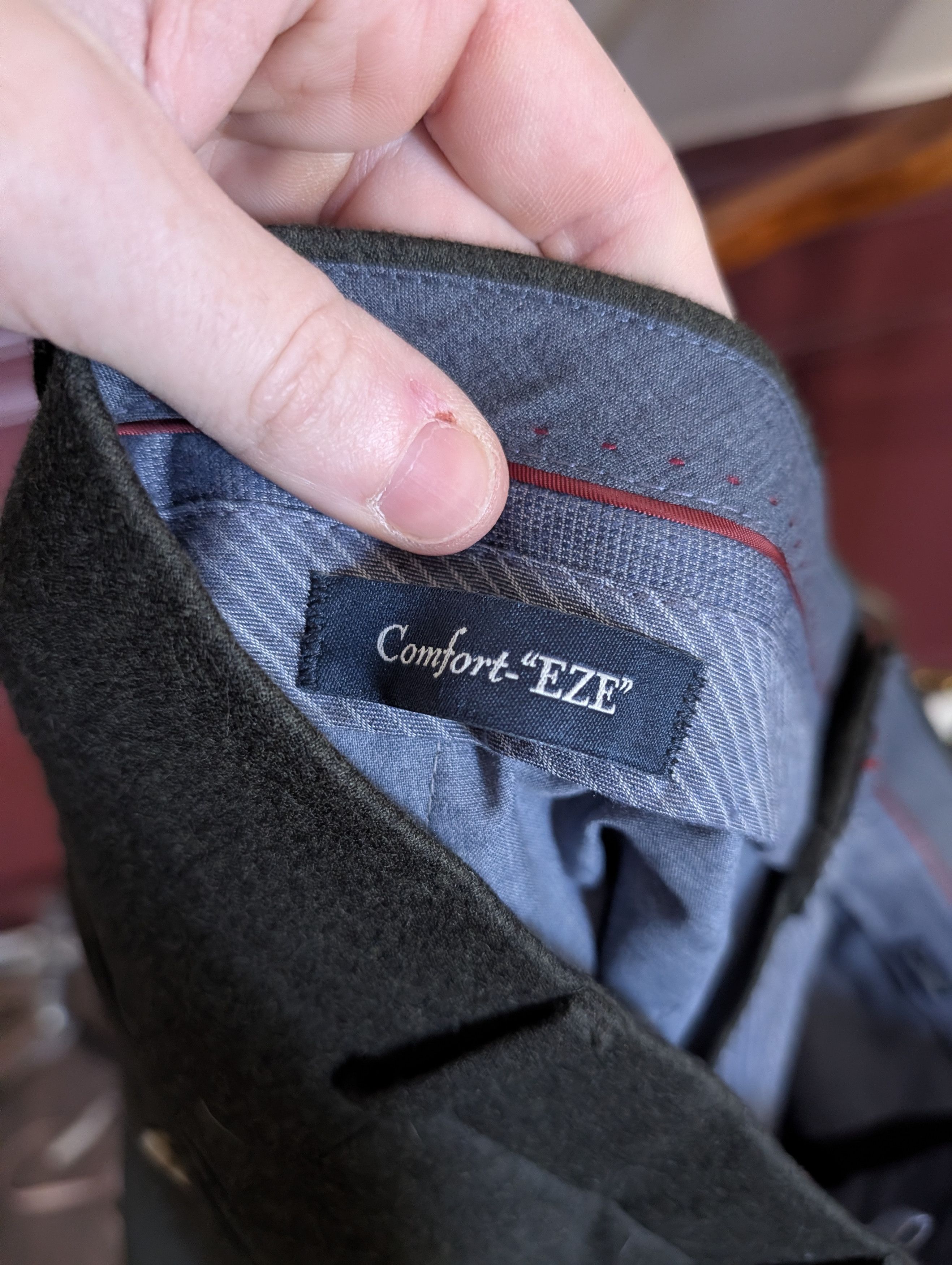 Other BALLIN green wool cashmere Comfort EZE pants 40 Size US 40 / EU 56 - 14 Thumbnail