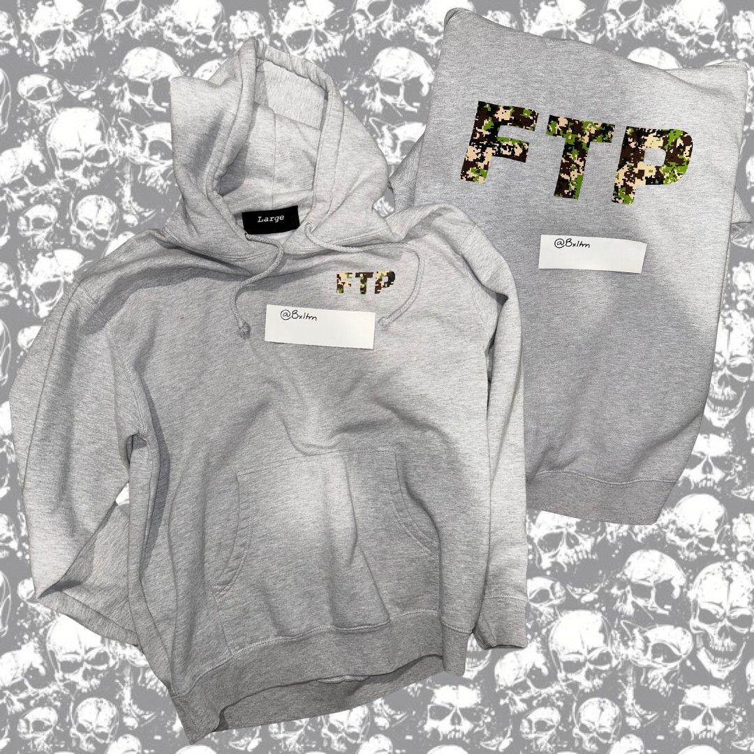 Fuck The Population FTP DIGITAL CAMO LOGO HOODIE Size US L / EU 52-54 / 3 - 1 Thumbnail