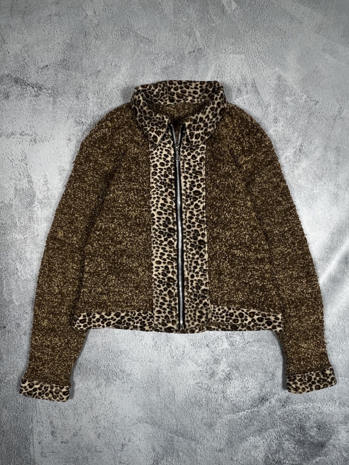 Other Vintage Y2K Japanese boucle sweater streetwear size L Size L / US 10 / IT 46 - 1 Thumbnail