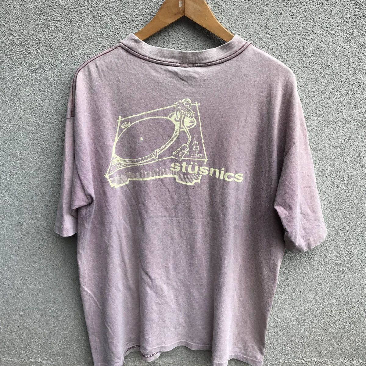 Stussy Vintage 90s STUSSY Stusnics usa tee technics parody Size US XL / EU 56 / 4 - 1 Thumbnail