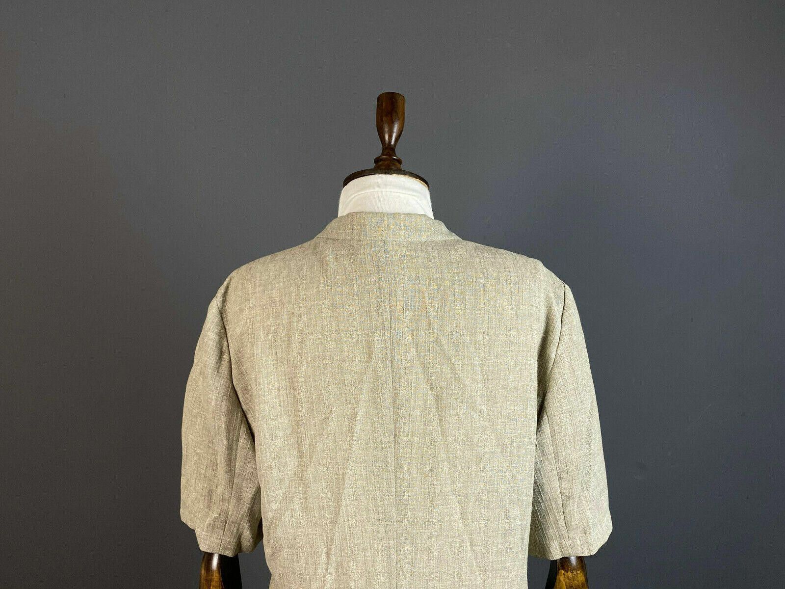 Escada Escada Beige Polyester Light Blazer Jacket Size 40 Size M / US 6-8 / IT 42-44 - 6 Thumbnail