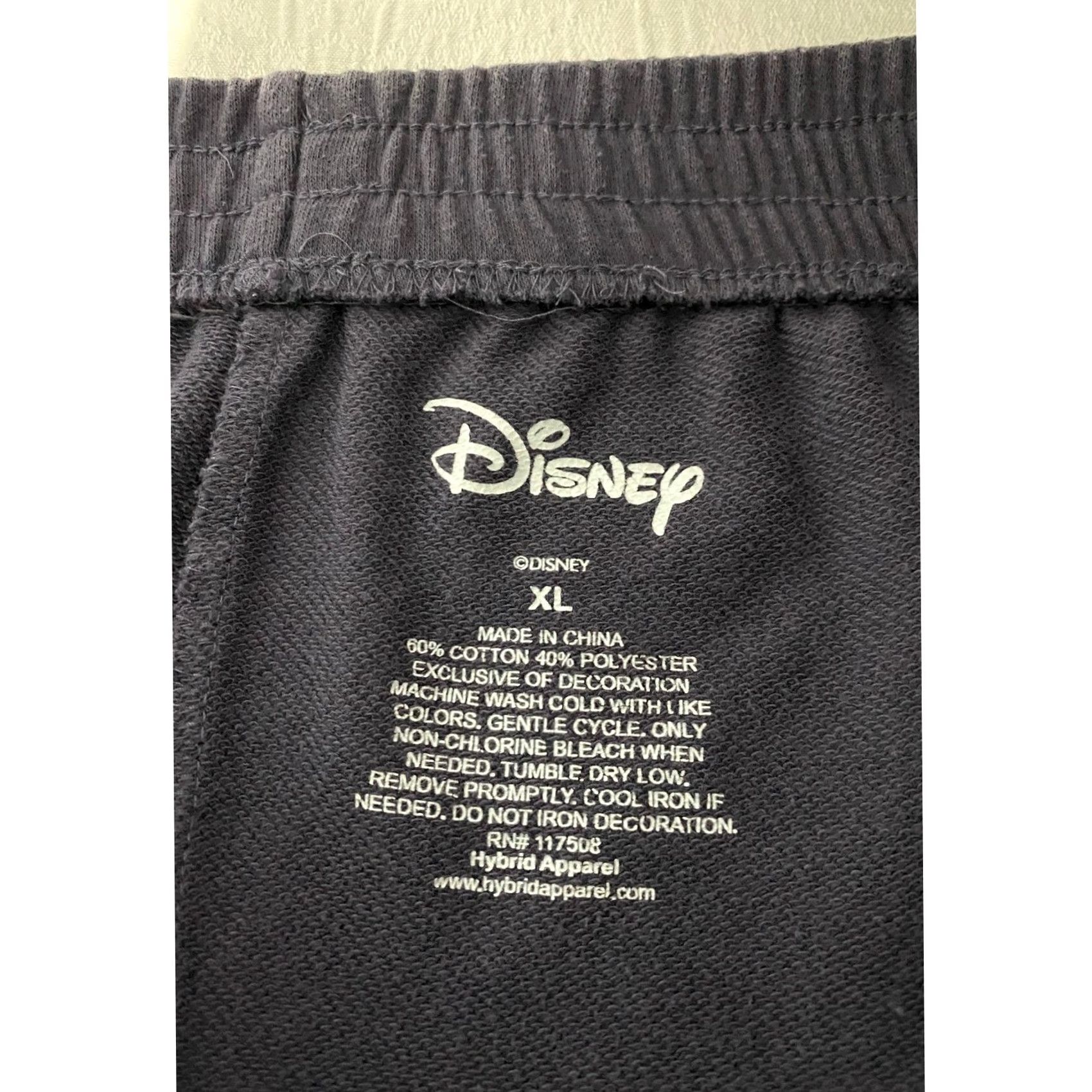 Disney Disney Daisy Duck Navy Blue Athletic Shorts XL Side Stripes Bow Hem Pockets Size 40" / US 18 - 8 Thumbnail