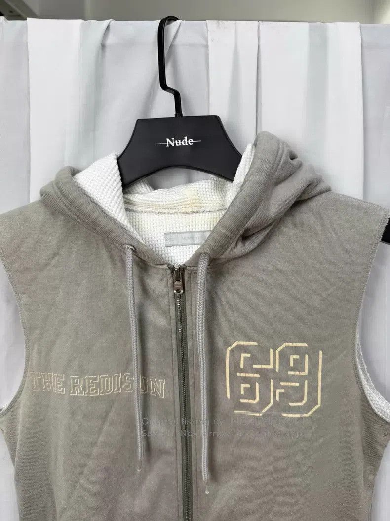 Number (N)ine Number (N)ine the redisun 00AW sleeveless zip-up hoodie wi Size US M / EU 48-50 / 2 - 2 Thumbnail