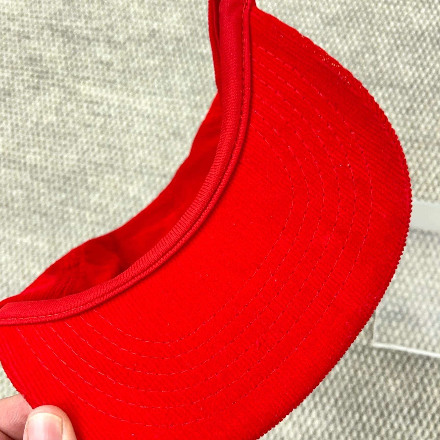 Vintage VINTAGE Las Vegas Casino Hat Cap Snapback Corduroy Trucker 90s Red Adult Men Size ONE SIZE - 6 Thumbnail