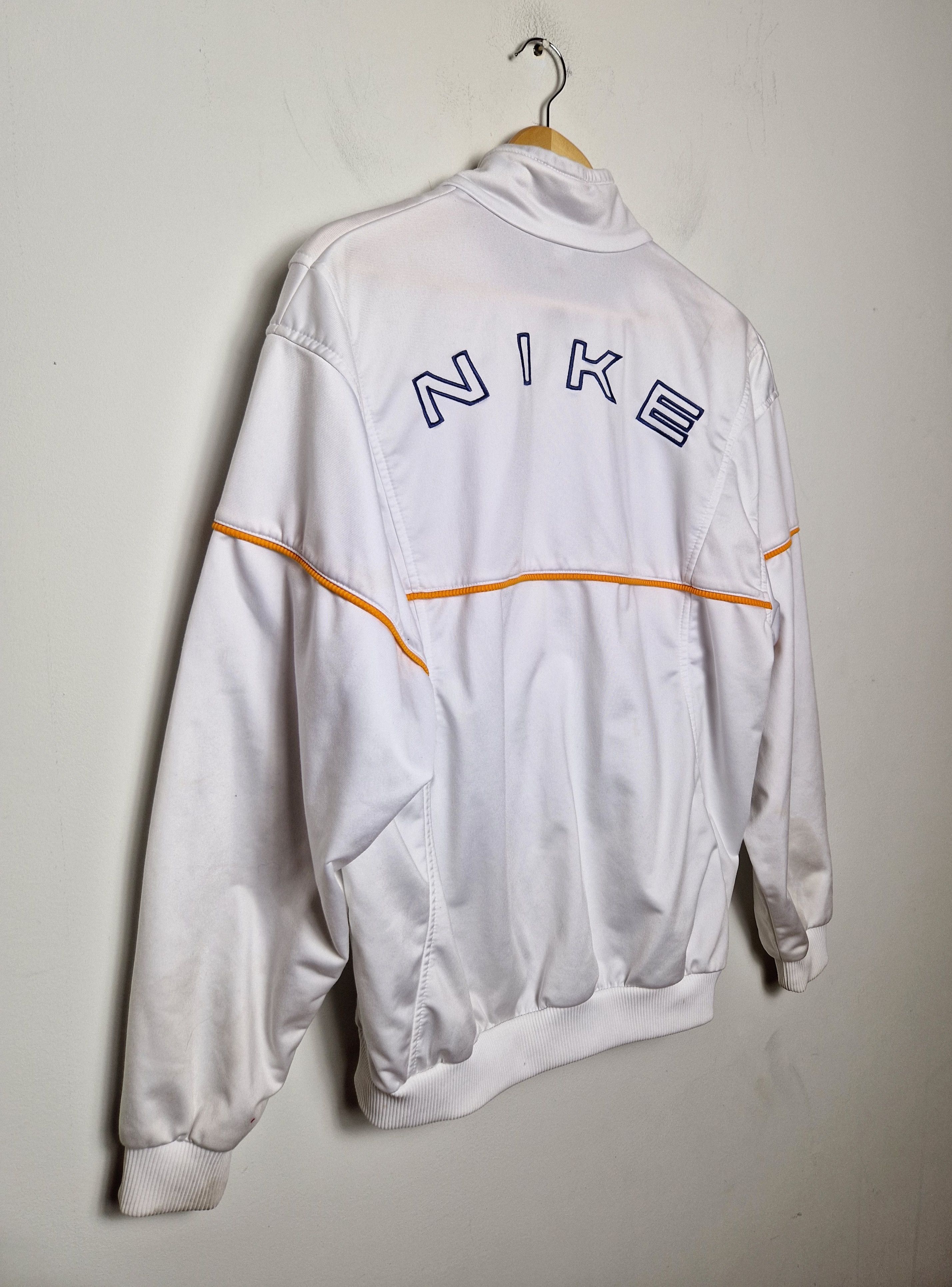 Nike Nike vintage 90s spellout zip Size US M / EU 48-50 / 2 - 2 Thumbnail