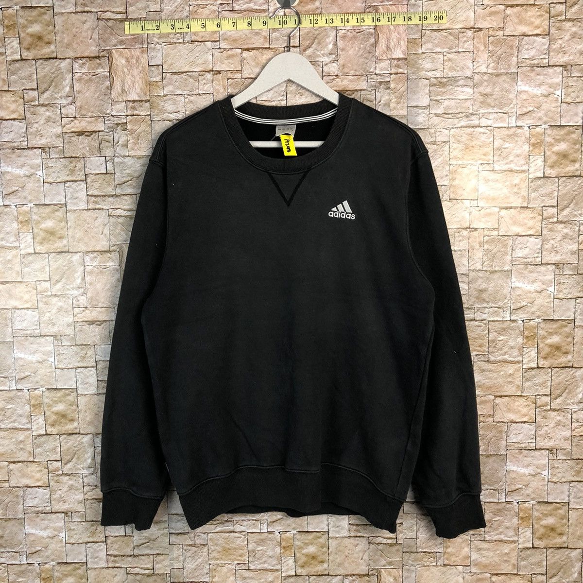 Adidas × Vintage Adidas Black Sweatshirt #A298 Size US M / EU 48-50 / 2 - 1 Thumbnail
