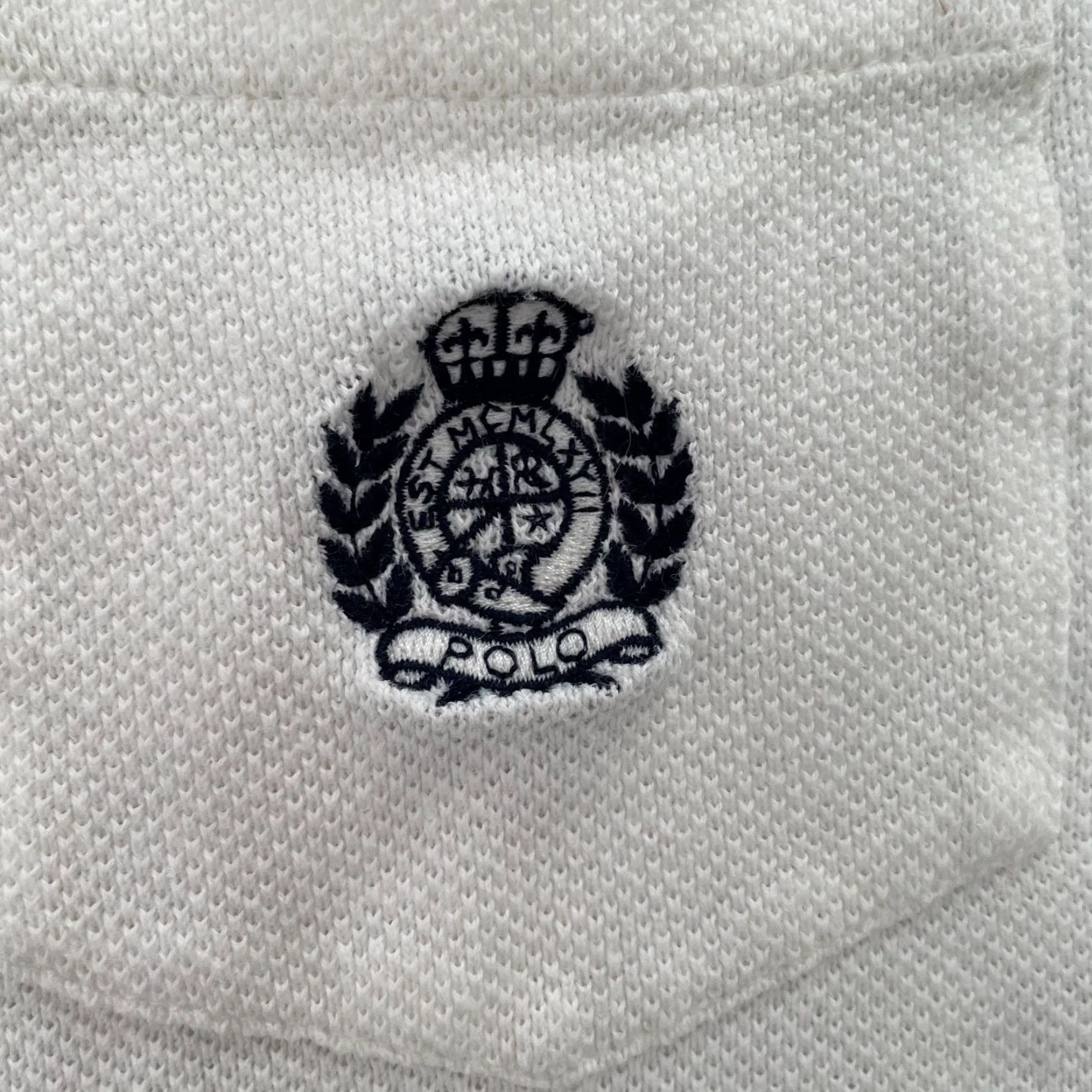 Polo Ralph Lauren Polo Ralph Lauren White Polo Shirt Adult 2XL Short Sleeve Cotton Linen Blend Casual Golf Men Size US XXL / EU 58 / 5 - 4 Thumbnail