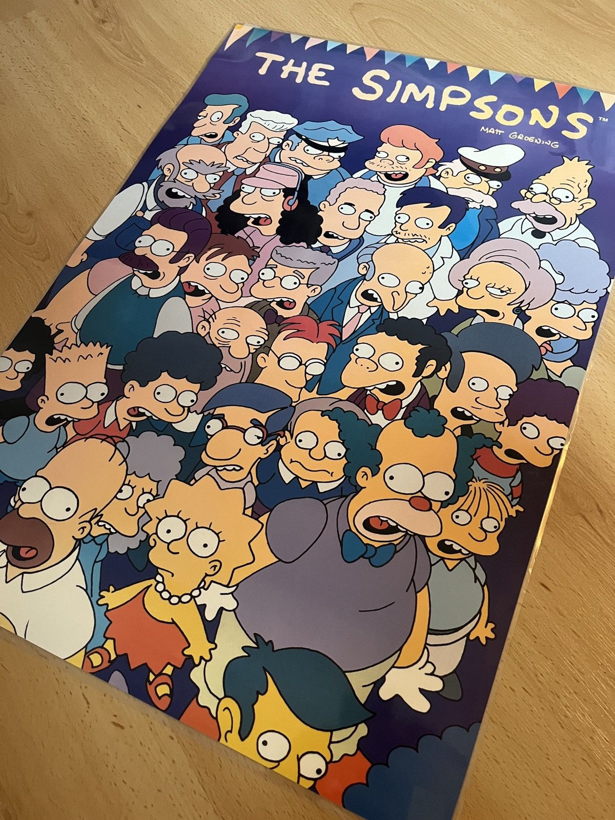 Cartoon Network The Simpsons vintage poster Size ONE SIZE - 2 Thumbnail