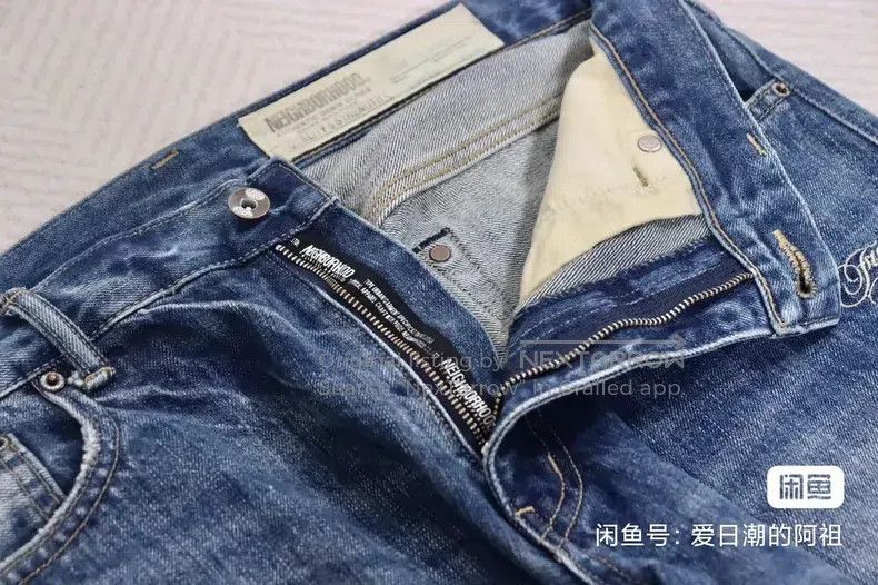 Neighborhood Neighborhood size L Washed Denim Pants Size US 27 - 5 Thumbnail