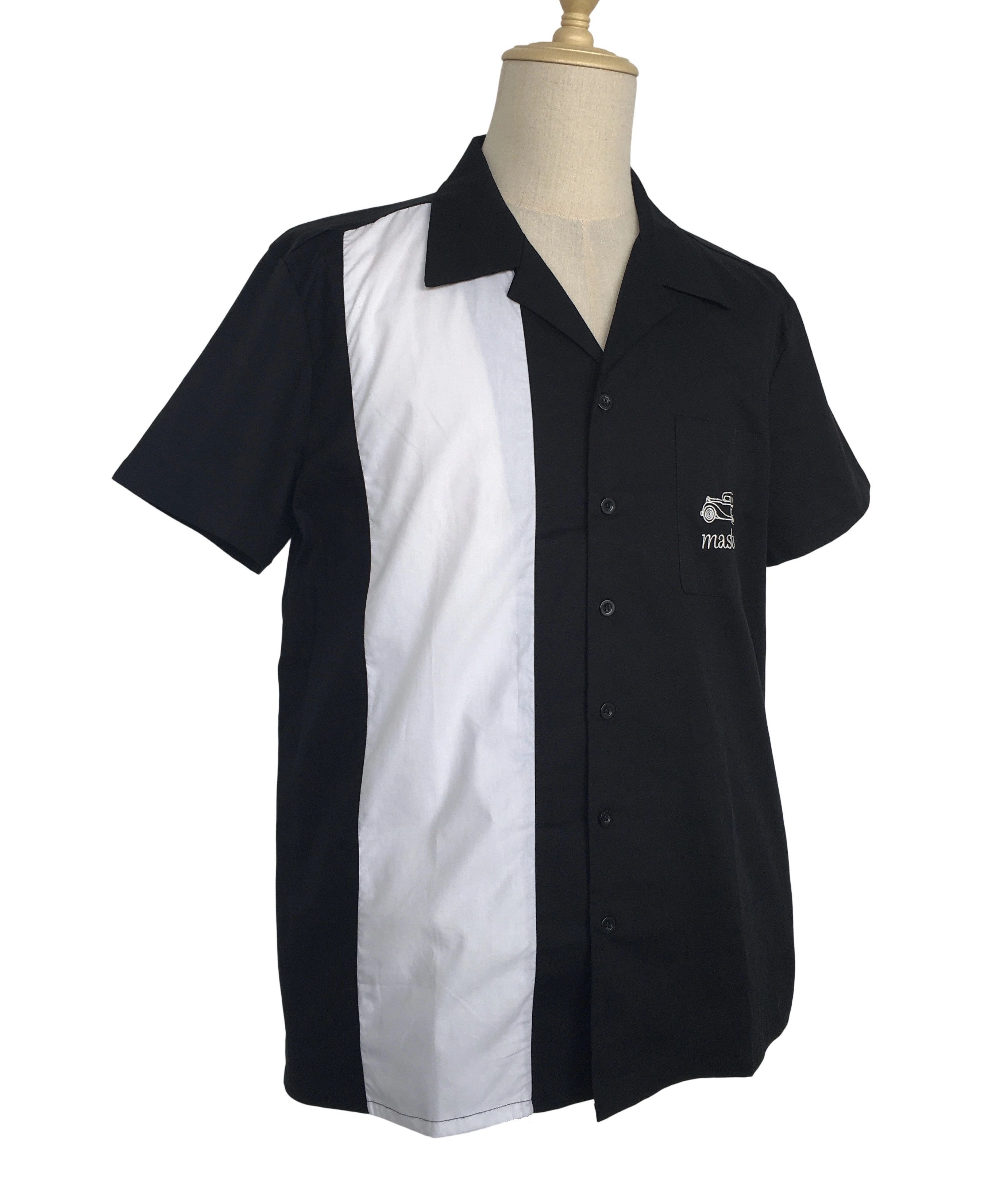 Other Black Embroidery Retro Shirts Short Sleeves-masters Size US XL / EU 56 / 4 - 3 Thumbnail