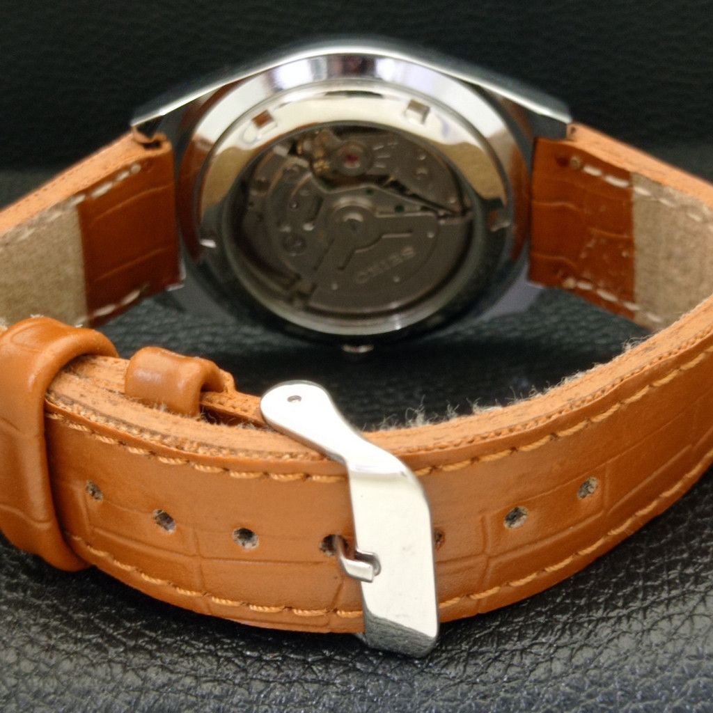 Seiko REFURBISHED VINTAGE SEIKO 5 AUTO JAPAN MENS WATCH a440208 Size 38 - 2 Thumbnail