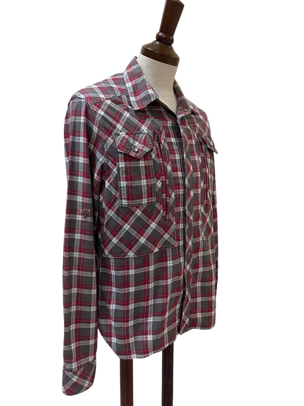 PPFM PPFM Longsleeve Shirt Checkered Design Size US L / EU 52-54 / 3 - 2 Thumbnail