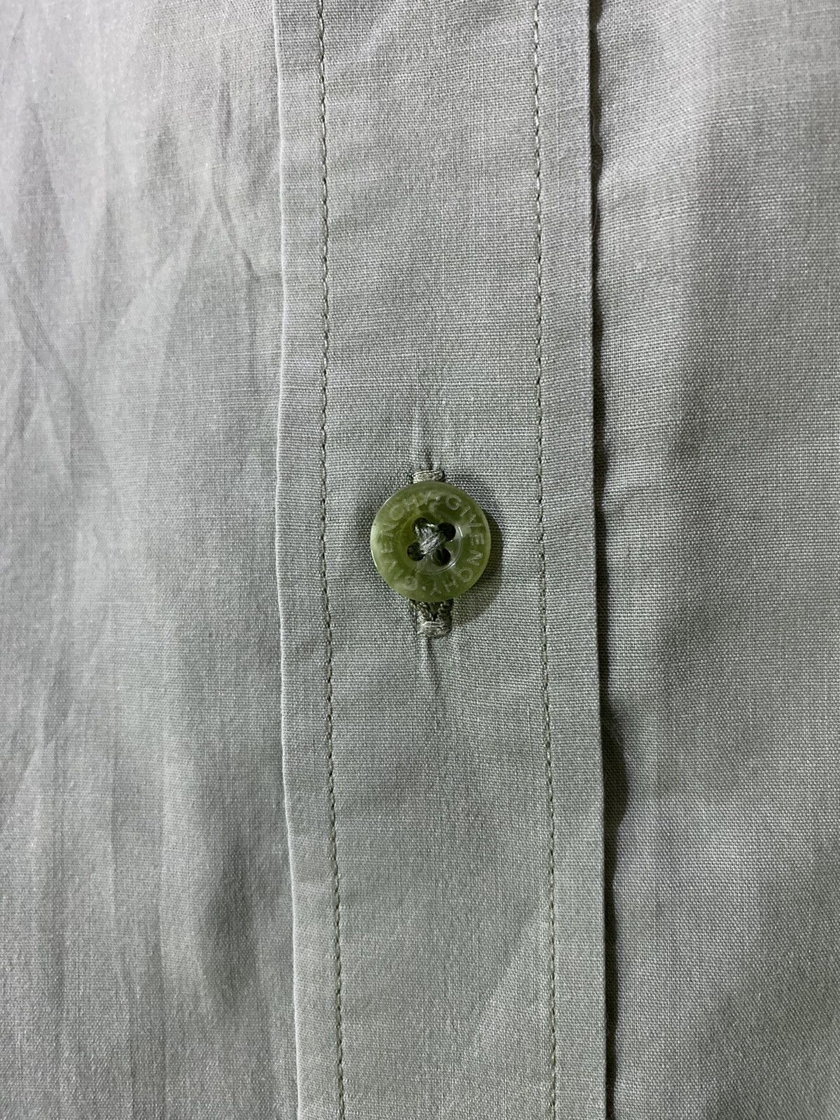Givenchy Vintage Givenchy Monsieur Open Collar Shirt Size US L / EU 52-54 / 3 - 4 Thumbnail