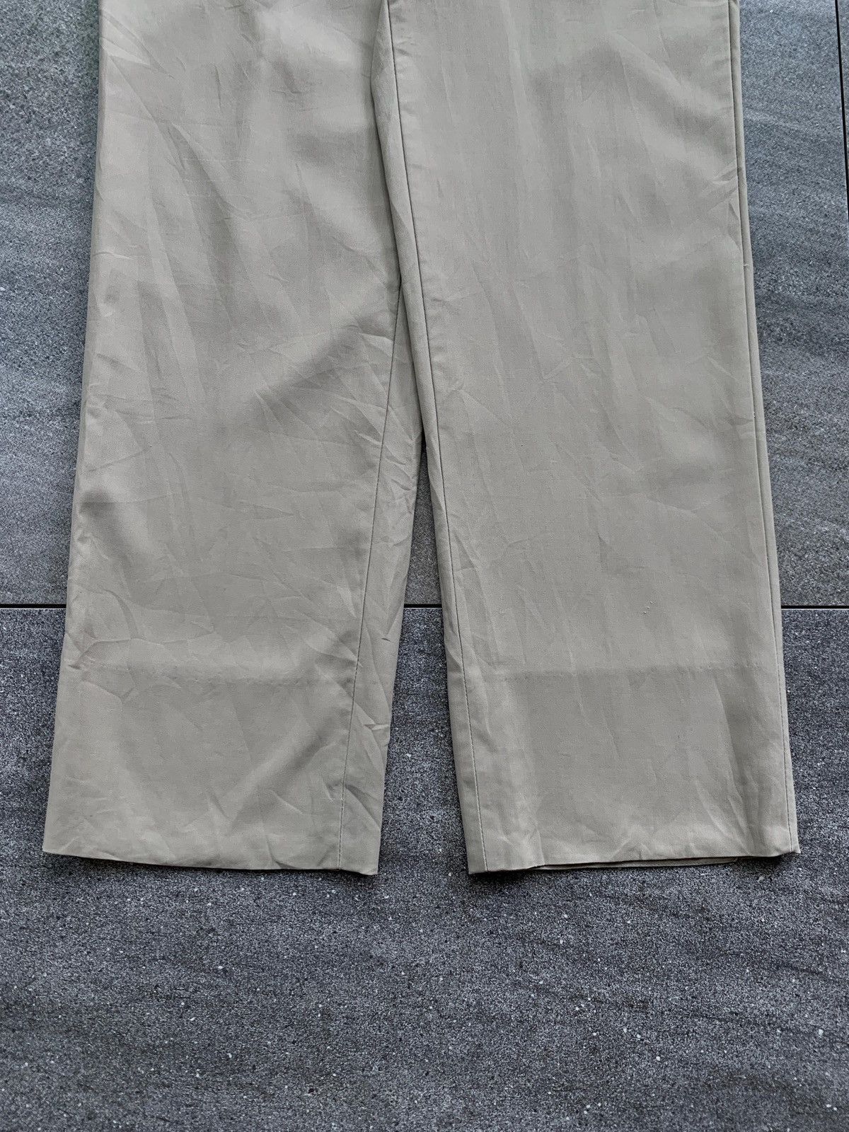Yohji Yamamoto FREE TAX! AAR Wool Straight Trousers Size US 30 / EU 46 - 6 Thumbnail