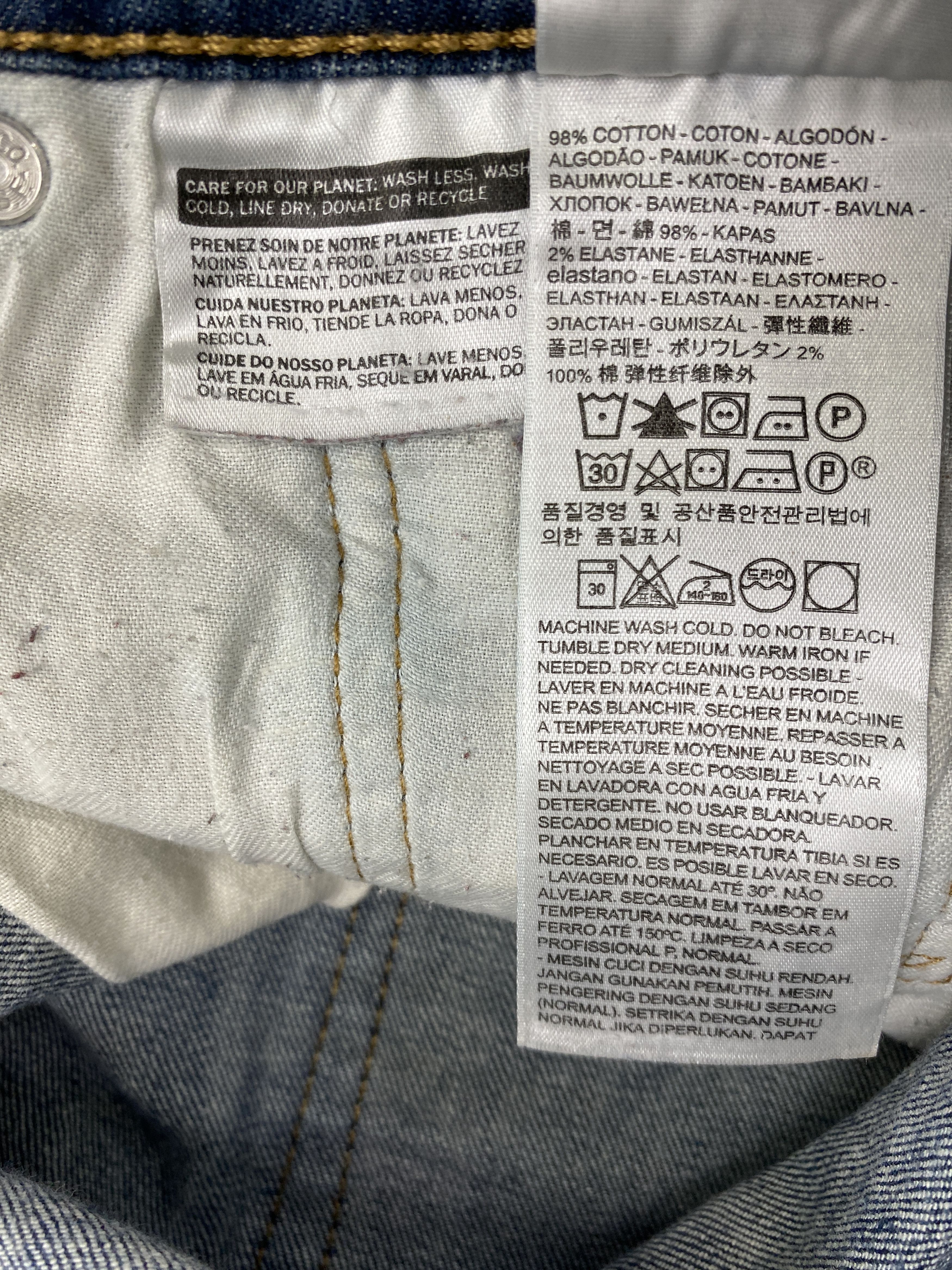 Levi's × Vintage Vintage Levis 541 Faded Blue Jeans Size US 31 - 8 Thumbnail