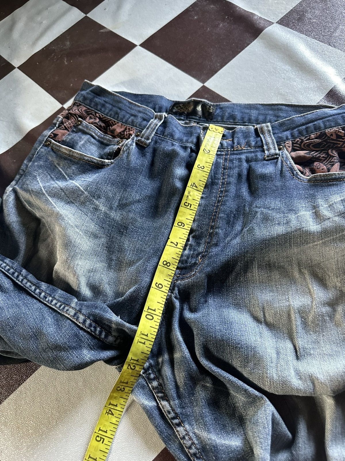 Vintage Karakuri denim jeans Size US 32 / EU 48 - 13 Thumbnail