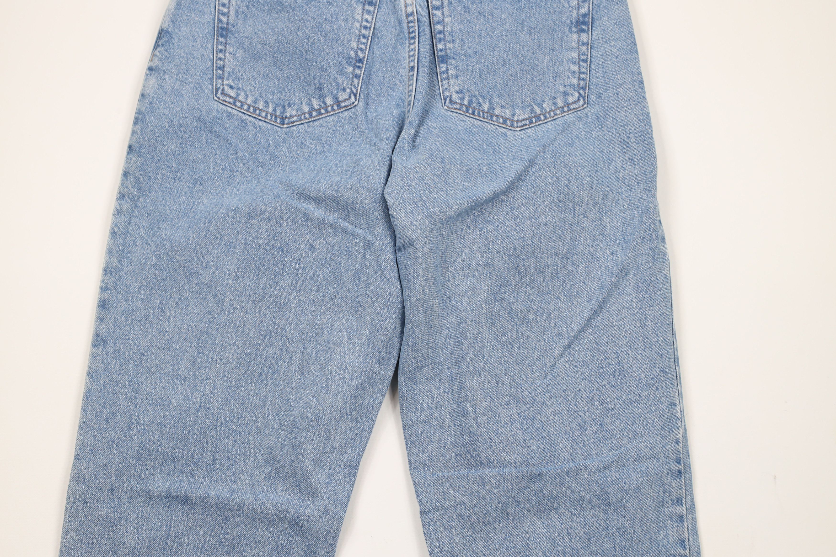 Eddie Bauer × Vintage Vintage 90s Eddie Bauer Tapered Leg Denim Jeans Blue Cotton Size US 30 / EU 46 - 10 Thumbnail