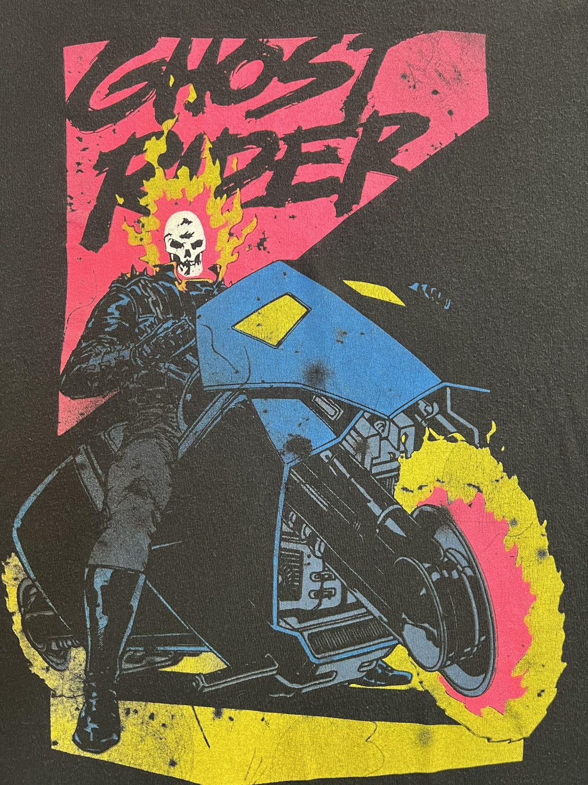 Marvel Comics Marvel Ghost Rider Tee 2012 Mad Engine Black XL Size US XL / EU 56 / 4 - 2 Thumbnail