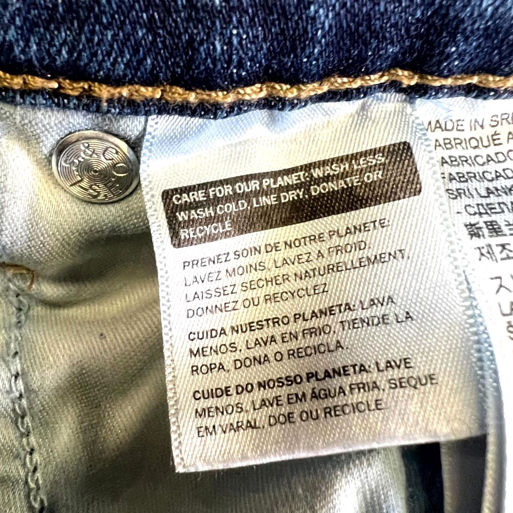 Levi's Levi's 311 Skinny Jeans Women's 29x30 Blue Denim Stretch Cotton Regular Slim Fit XS? Size 29" - 6 Thumbnail