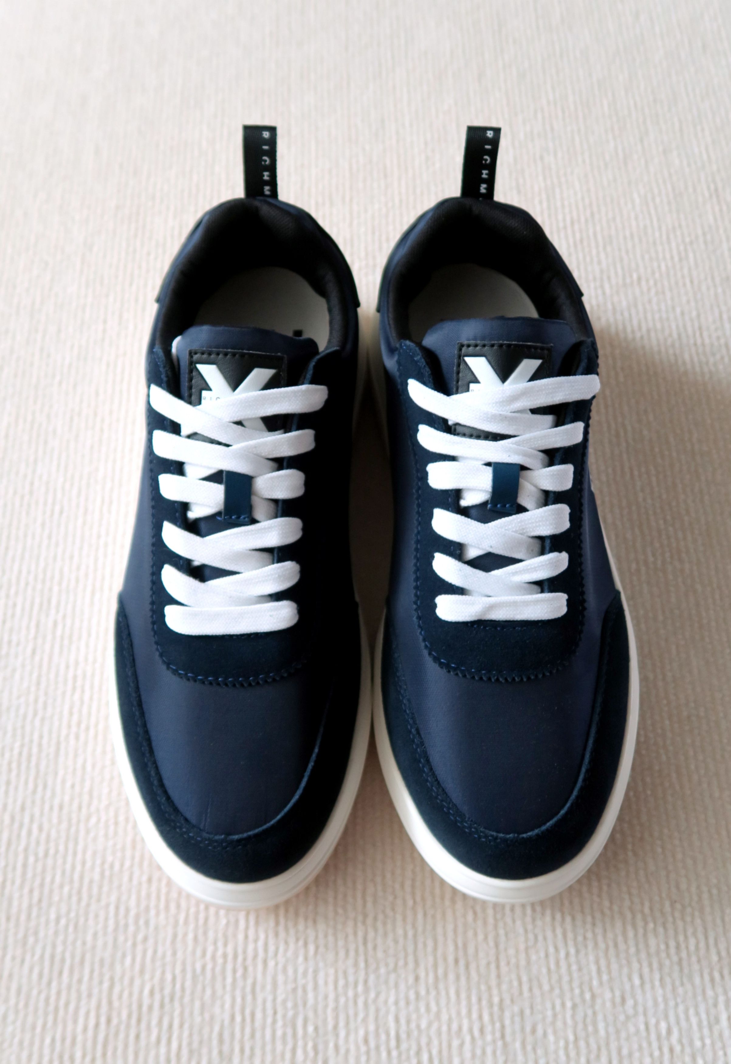 John Richmond John Richmond Navy Contrast Logo Sneakers Size US 12 / EU 45 - 2 Thumbnail