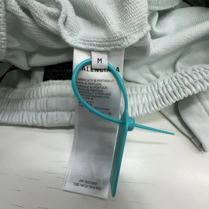 Balenciaga Balenciaga Balenciaga SS23 Gray White Casual Shorts -2507 Size US 30 / EU 46 - 4 Thumbnail