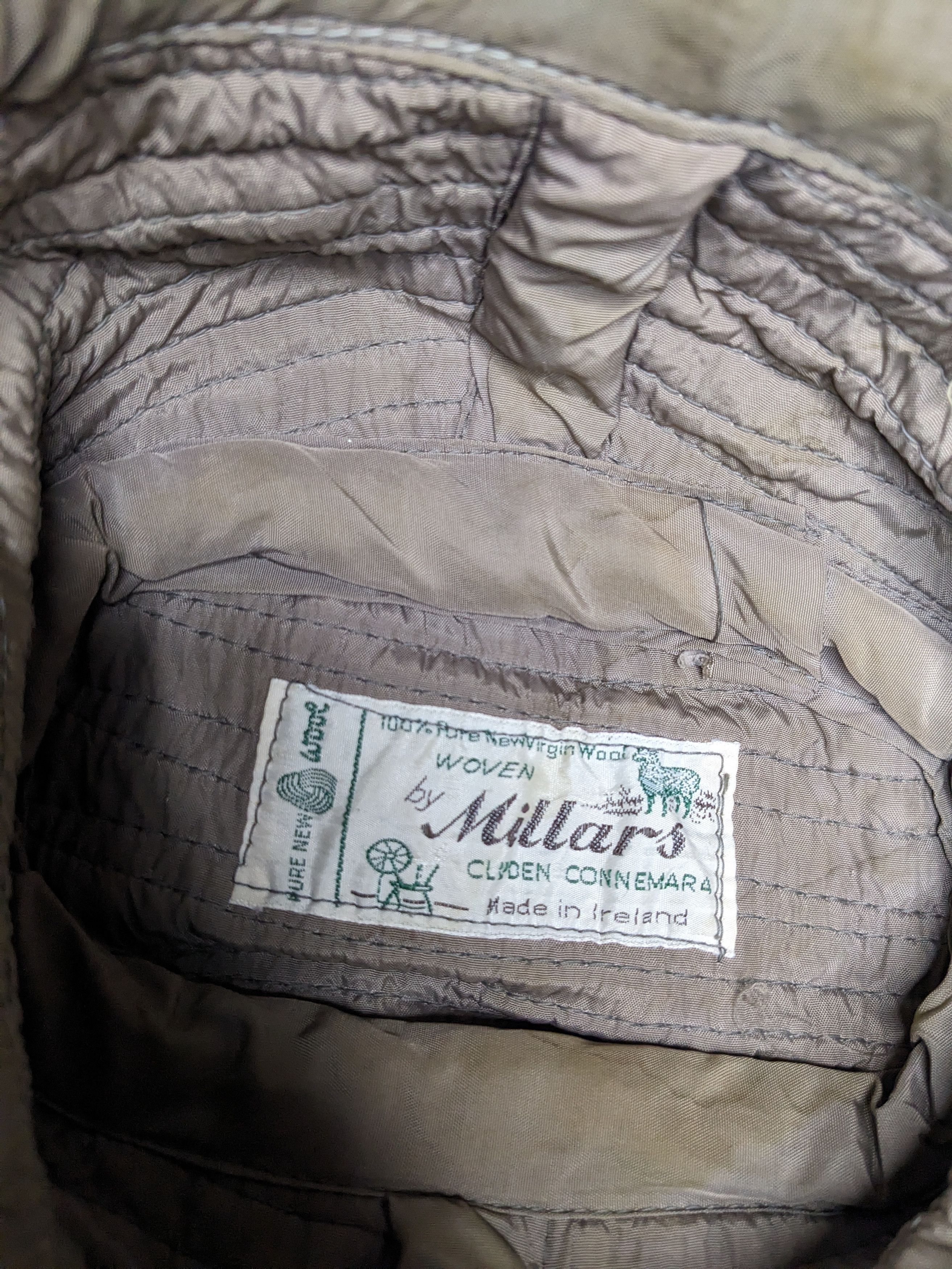 Vintage VINTAGE Millars Connemara Tweed Bucket Hat Ireland Pure Wool Size ONE SIZE - 6 Thumbnail