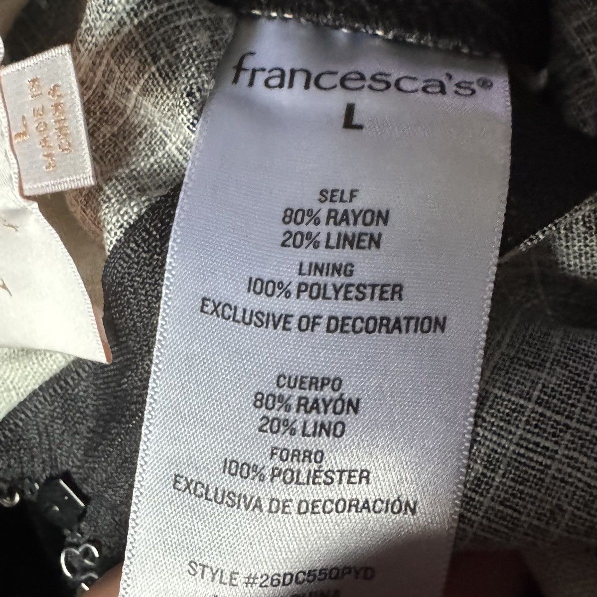Other Audrey Parks x Francesca’s, Jaiden Full Length Jumpsuit Size 34" / US 12 / IT 48 - 9 Thumbnail